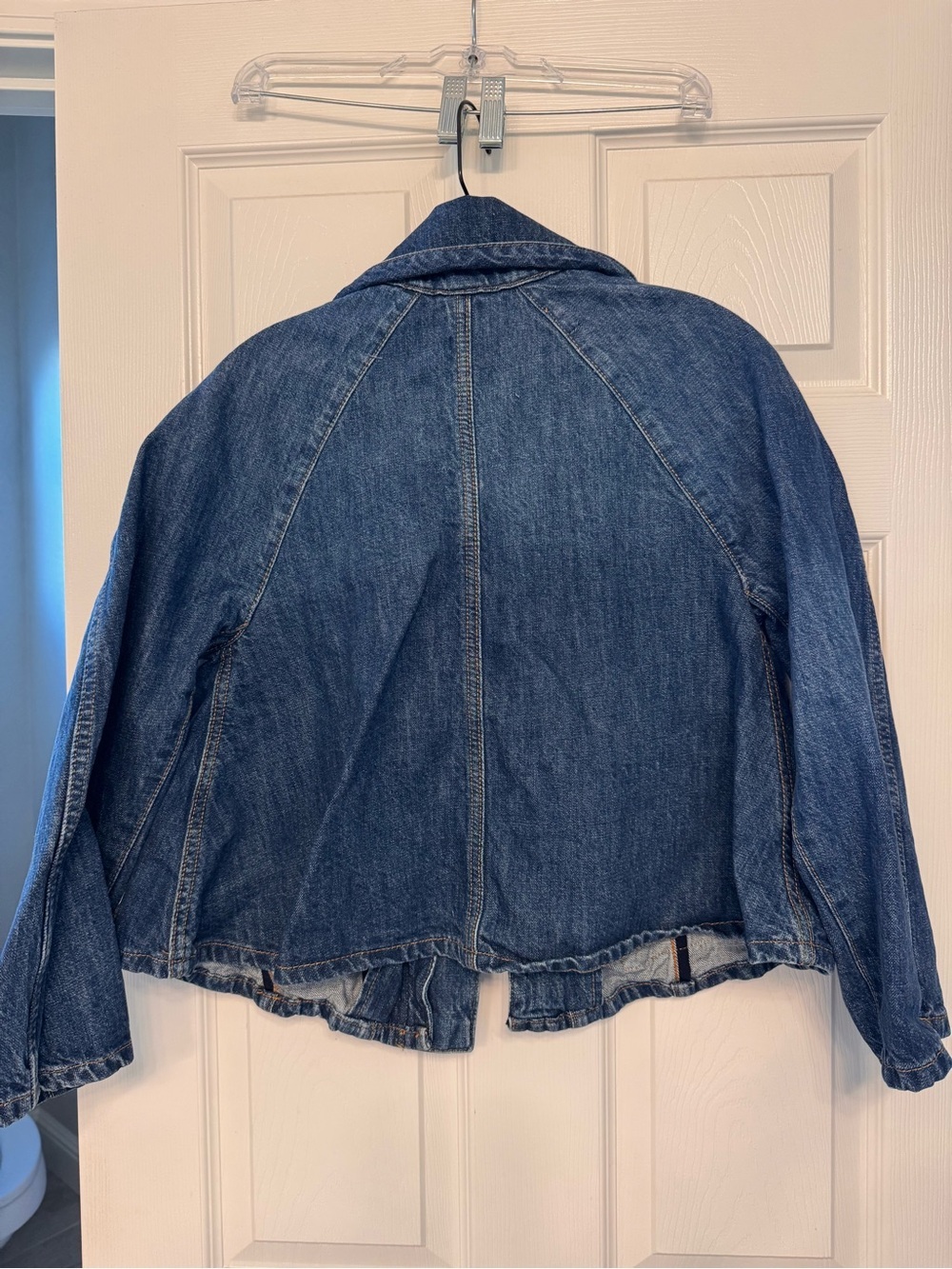 Pilcro Blue Denim Button-Front Jacket - Picture 2 of 5
